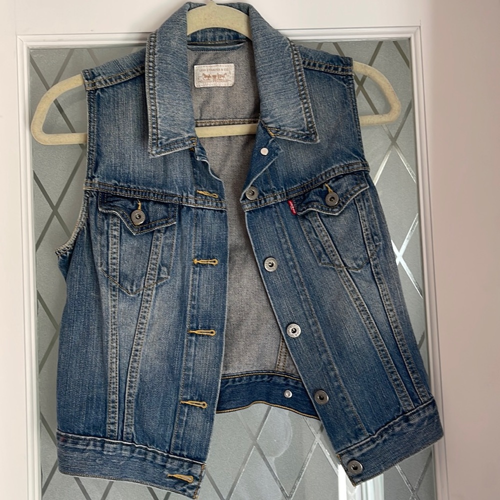 LEVI denim vest
